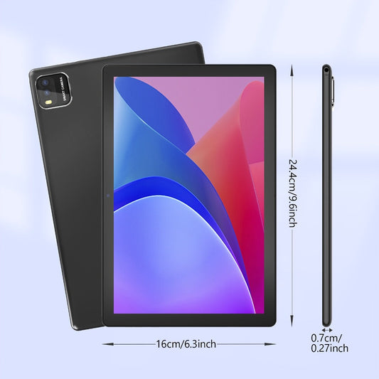 Android Tablet 10-Inch 2-in-1 with Android 14, WiFi 6, 64GB Internal Storage and Keyboard Set