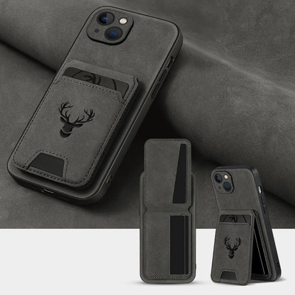 Folio Wallet Phone Case with Card Holder and Kickstand for Selected iPhone 11 through 16 Models