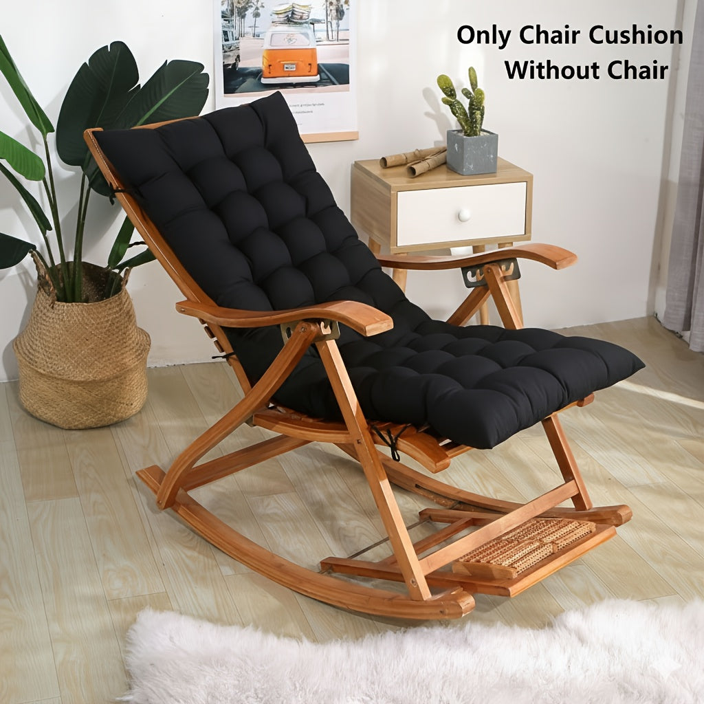 Chair Cushion shown in the Black option