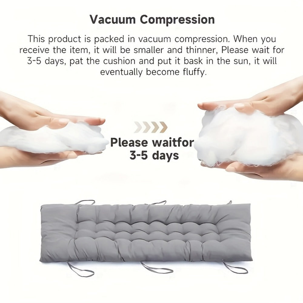 18.9-Inch Chair Cushion with Non-Slip Base and Multiple Color Options detail image - detail view 10