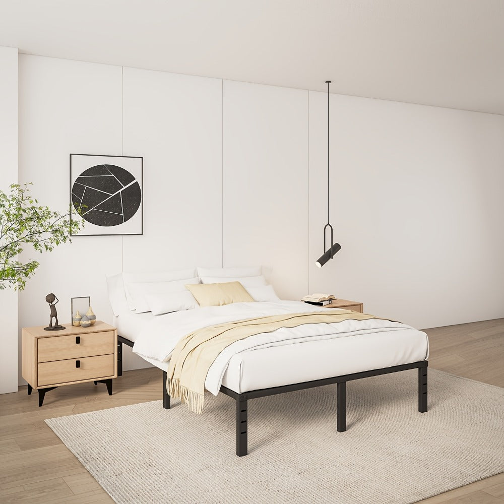 18-Inch Heavy-Duty Bed Frame, Mattress Support Frame for Bedroom Comfort and Support detail image - detail view 10