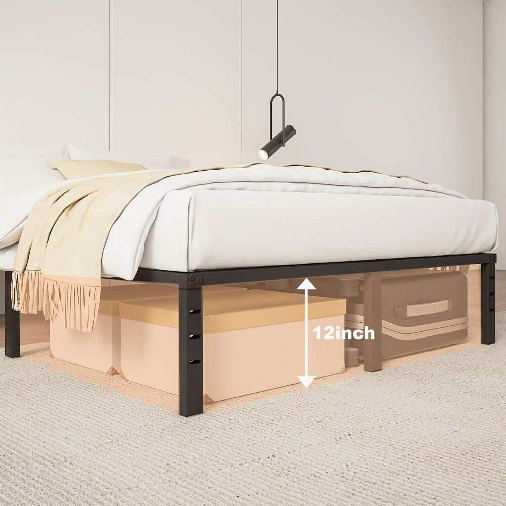 18-Inch Heavy-Duty Bed Frame, Mattress Support Frame for Bedroom Comfort and Support detail image - detail view 12
