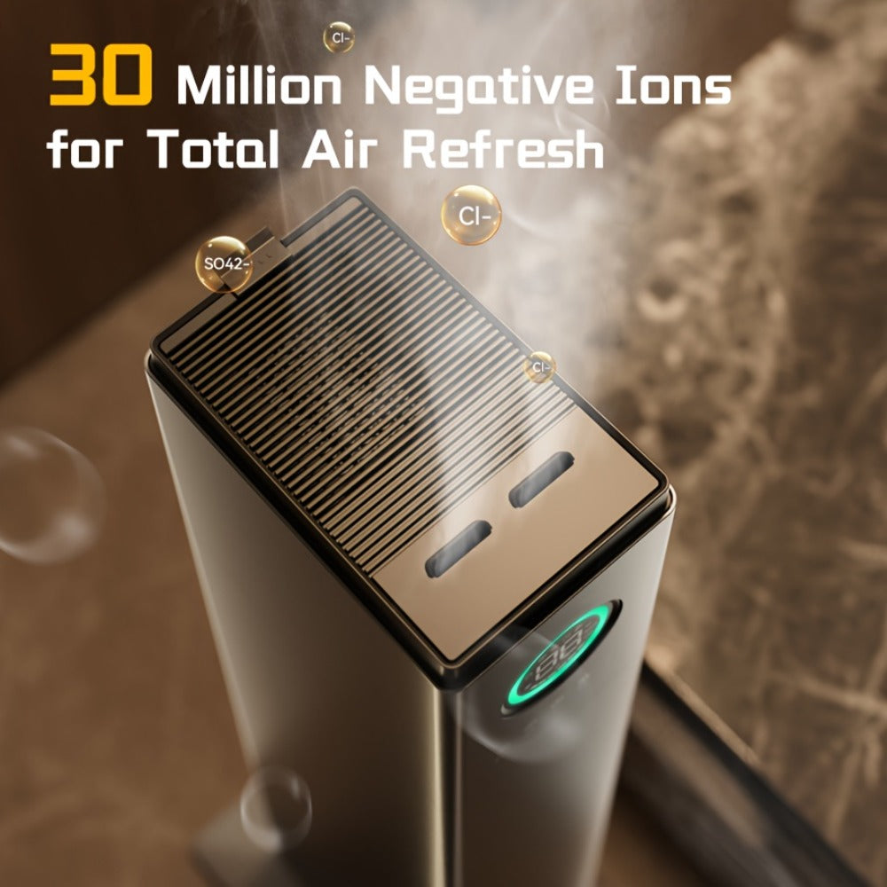 Humidifier 13L Top-Fill Cool Mist Tower with Smart Humidity Control, Sleep Mode and 30dB Listed Noise