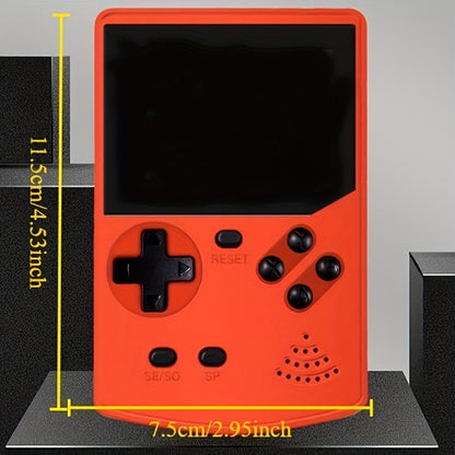 Retro Handheld Game Console Portable Gaming Device HD Screen Advanced Chip Built-in Games - Compact Travel Family Kids Gift Color May Vary