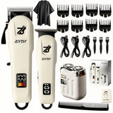New Electric Hair Clipper + Electric Razor + Shaver Three-in-One Grooming Kit