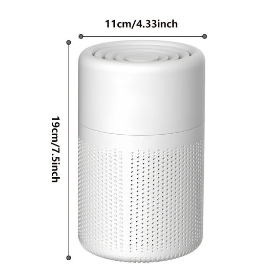 Air Purifier with 3-in-1 HEPA Filter, Air Quality Sensor, Sleep Mode and Single or Two-Piece Options