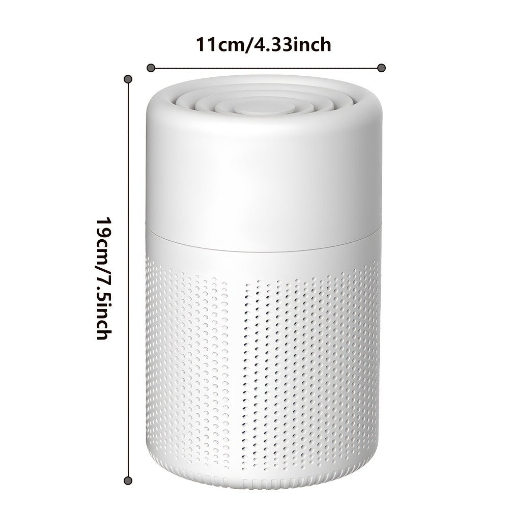 Air Purifier with 3-in-1 HEPA Filter, Air Quality Sensor, Sleep Mode and Single or Two-Piece Options