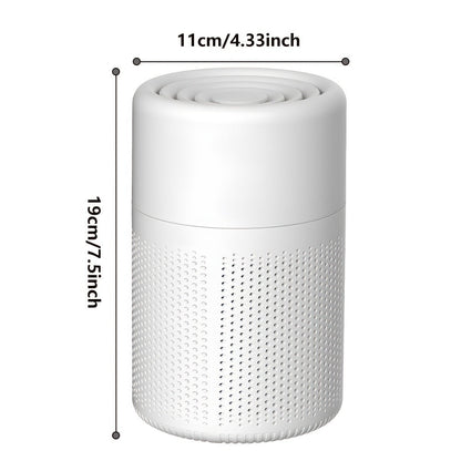 Air Purifier with 3-in-1 HEPA Filter, Air Quality Sensor, Sleep Mode and Single or Two-Piece Options