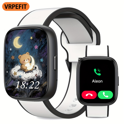 Smart Watch 1.95-Inch TFT Display with Custom Photo Faces, Calling and Three Band Color Options