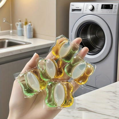 Flower-Shaped Laundry Detergent Pods with Floral Design, Offered in 30- or 60-Count Packages