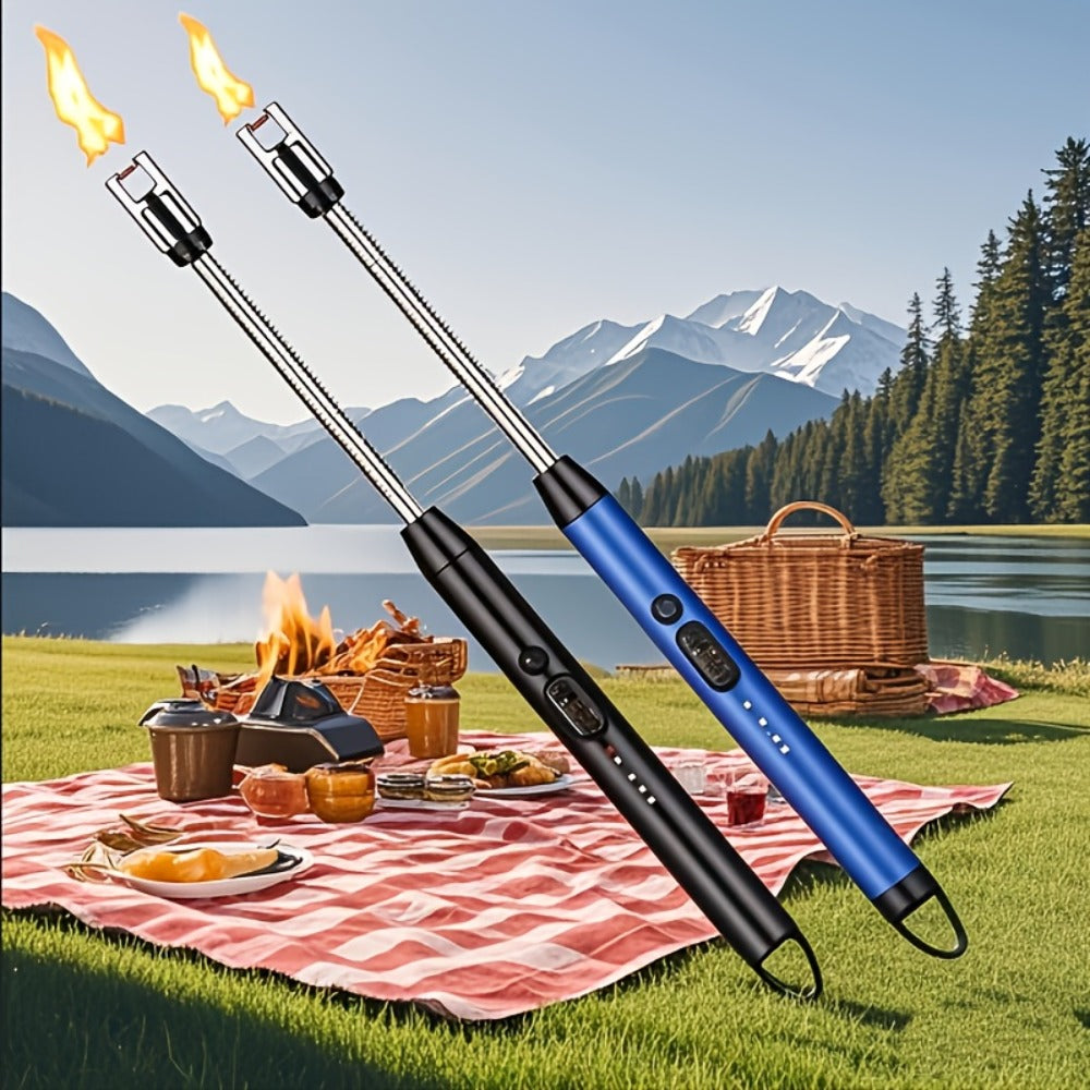 Flexible-Neck Electric Arc Candle Lighter in Nine Color and One- or Two-Piece Checkout Options