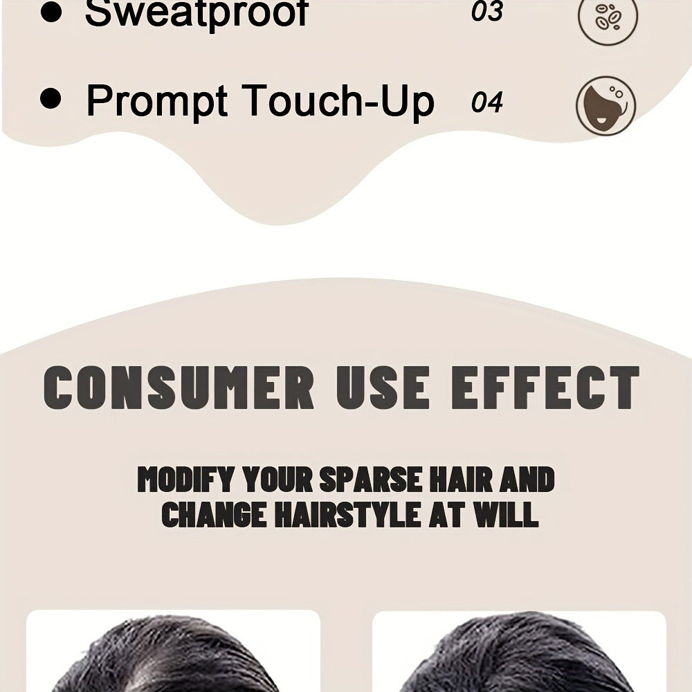 15-Gram Hair Fiber Kit with Directional Spray Applicator in Four Black and Brown Shade Options