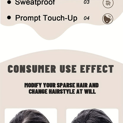 15-Gram Hair Fiber Kit with Directional Spray Applicator in Four Black and Brown Shade Options