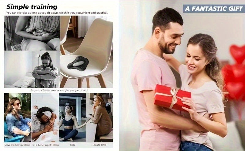 Fitness Equipment Electronic Pelvic Floor Training Cushion with Six Modes Controller and USB Cable