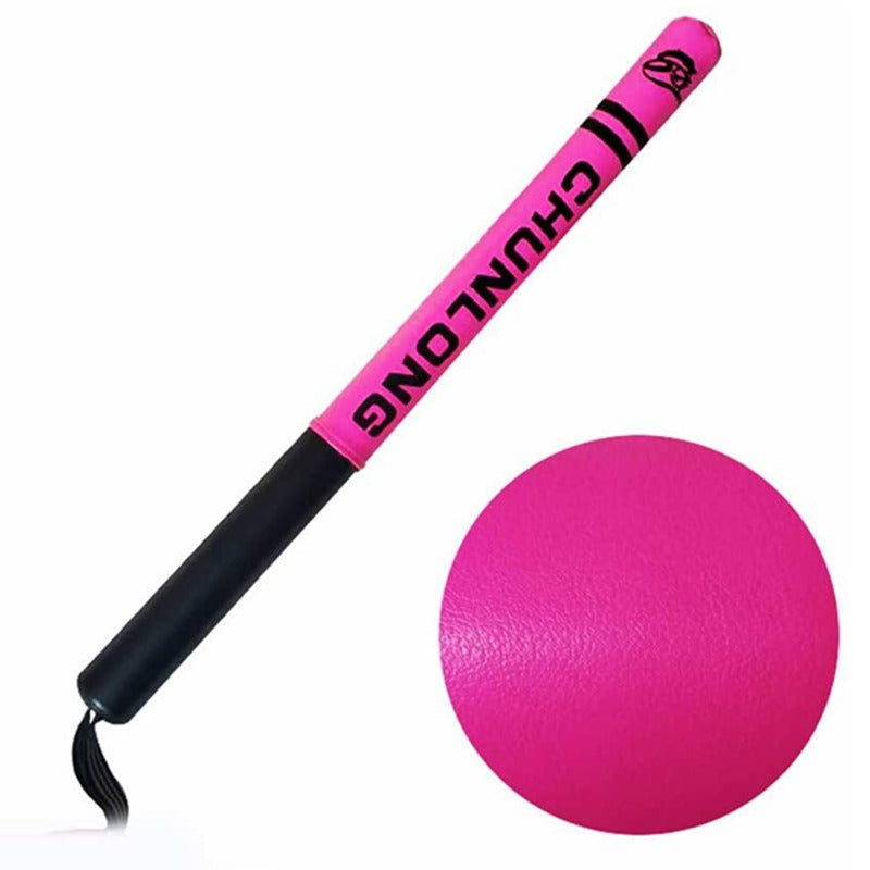 Pair of 46 cm Handheld Boxing Target Sticks in Green, Blue, Yellow or Purple with Wrist Lanyards