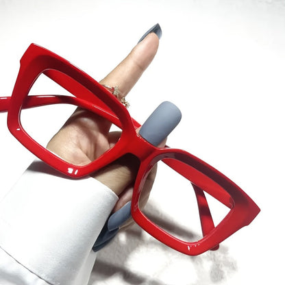 5pcs Candy Color Square Anti-Blue Light Glasses – Unisex Party Eyewear for Women & Men