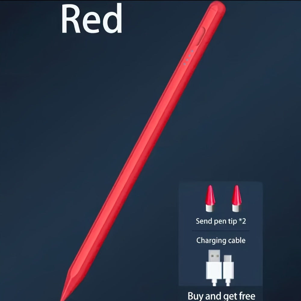 USB-C Rechargeable Stylus Pen with Top Power Button and Single-Pen, Two-Pen or Storage-Bag Bundle Options