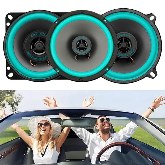 6.5 Inch Car Speakers 160W HiFi Coaxial Full Range – Universal Automotive Audio Stereo Speaker, Single or Pair, Drop-In Replacement for Cars, Trucks & SUVs