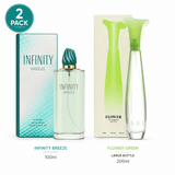 INFINITY BREEZE + GREEN FLOWER