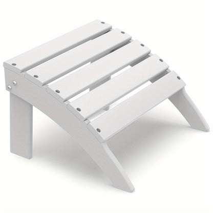 Outdoor Ottoman shown in the White, 1pc（14 steels） option