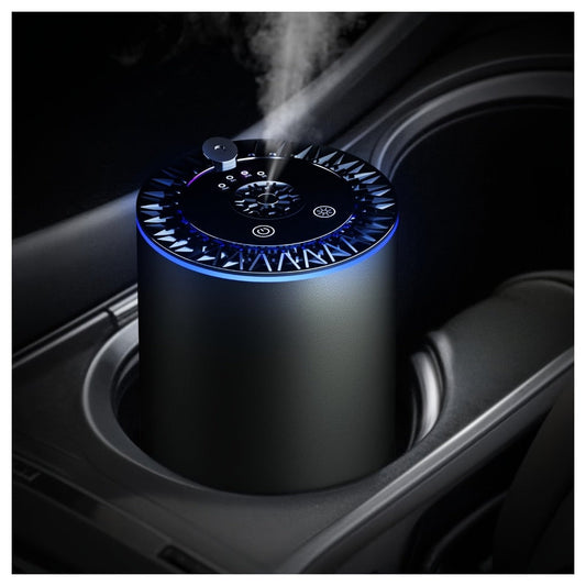 Rechargeable Cordless Car Diffuser with Starry Sky Roof Projection – Ultrasonic Aromatherapy Car Air Freshener, Battery & USB Powered, Fits All Cars, Refill Liquid Available | Auto Interior Gift