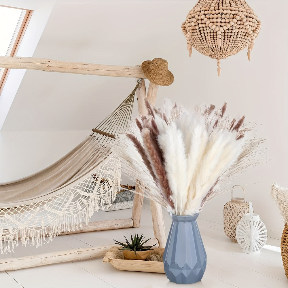 Neutral Pampas Grass and Reed Bouquet in 126 or 400-Piece Options with Trim-to-Length Stems