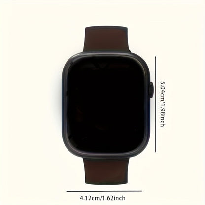 Smart Watch 1.83-Inch Edge-to-Edge Touch Display with Custom Faces, Calling and Black or Pink Bands