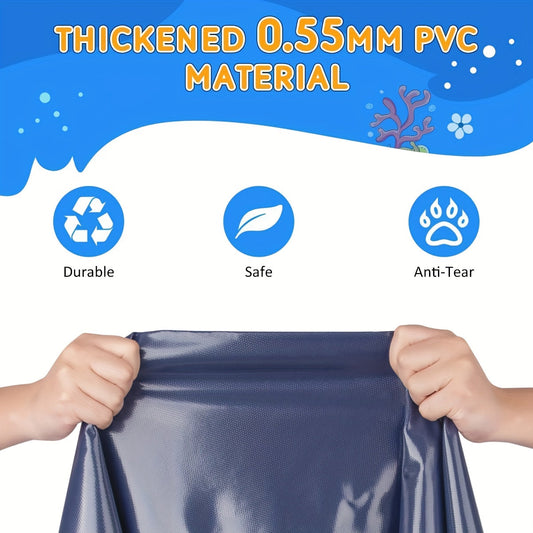 Splash Pad Sprinkler for Kids | Outdoor Water Play Mat Wading Pool