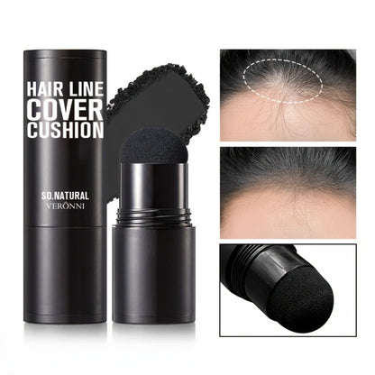 Root Touch Up Powder Stick with Brush — Instant Hair Root Concealer & Eyebrow Filler | Concentrated Paste Formula for Targeted Gray Coverage | 8 Shades for Women & Men All Hair Types