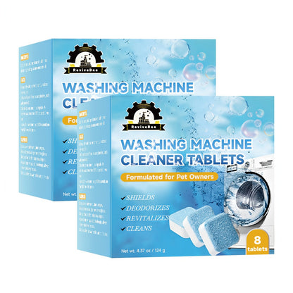 Washing Machine Cleaner, Tablets Deep Cleaning Descaler for HE Front Loader Top Load Washer for Entryways