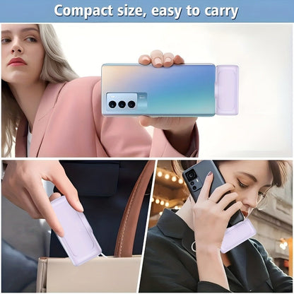 5000mAh Direct-Plug USB-C Power Bank with 22.5W Marking, Phone Stand and Four Color Options