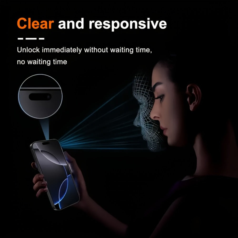Screen Protector, 10-Piece Privacy Tempered Glass Set for 29 Selected iPhone Models from X through 17 Pro Max
