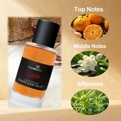 Eau de Toilette Four-Style 50ml Fragrance Spray Collection with Orange, Blue, Pink and Night Bottles
