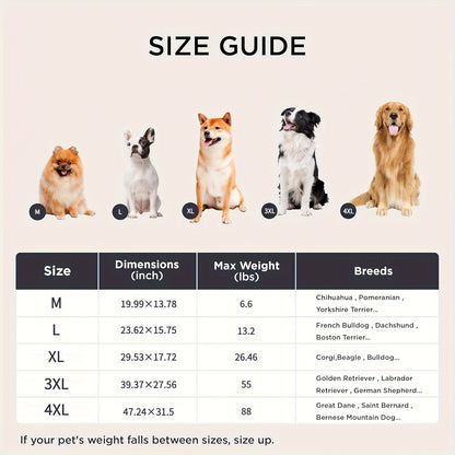 Thickened Dog Bed & Cat Bed Mat with Pillow – Anti-Slip, Machine Washable, Detachable Crate Mat for All Dogs & Cats, L & XL