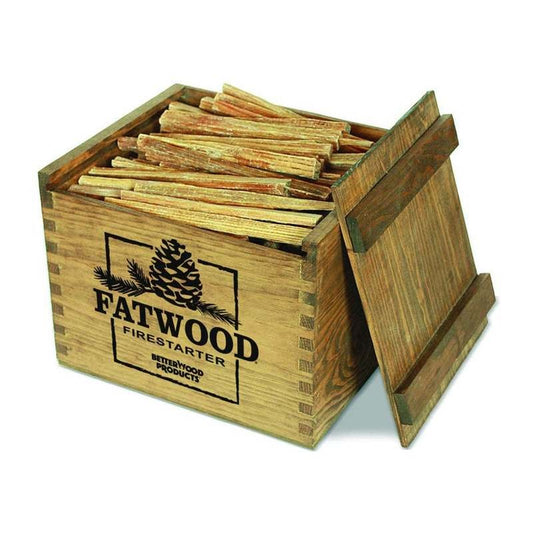 Waterproof Fatwood Fire Starter Wood Crate 12 lb 100% Natural Pine Resin Kindling Sticks for Fireplace Campfire BBQ Grill Fire Pit Pellet Stove Chemical-Free Organic