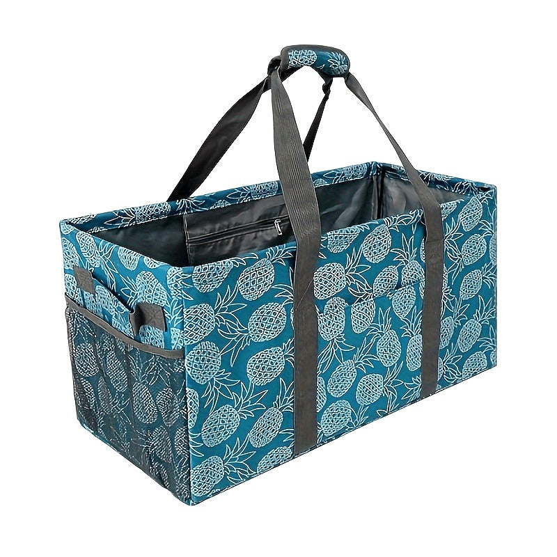 Canvas Tote Bag Oversized for Women with Multiple Pockets Foldable Reusable Grocery Shopping Bag Large Capacity for Beach Picnic Pool Storage Travel