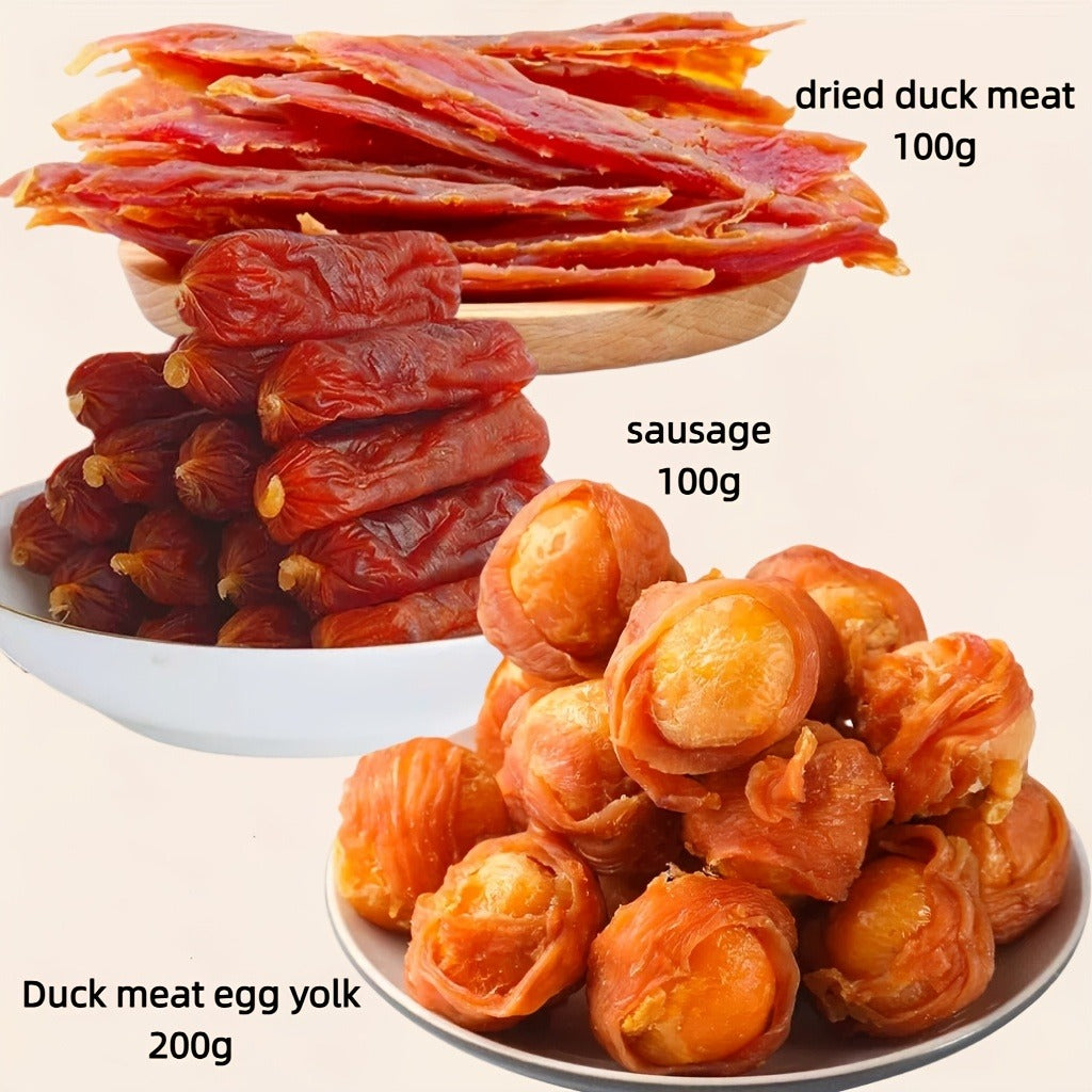 Dog Treats Duck, Chicken, Milk Stick and Sweet Potato Assortment with Combination and Gift Box Options
