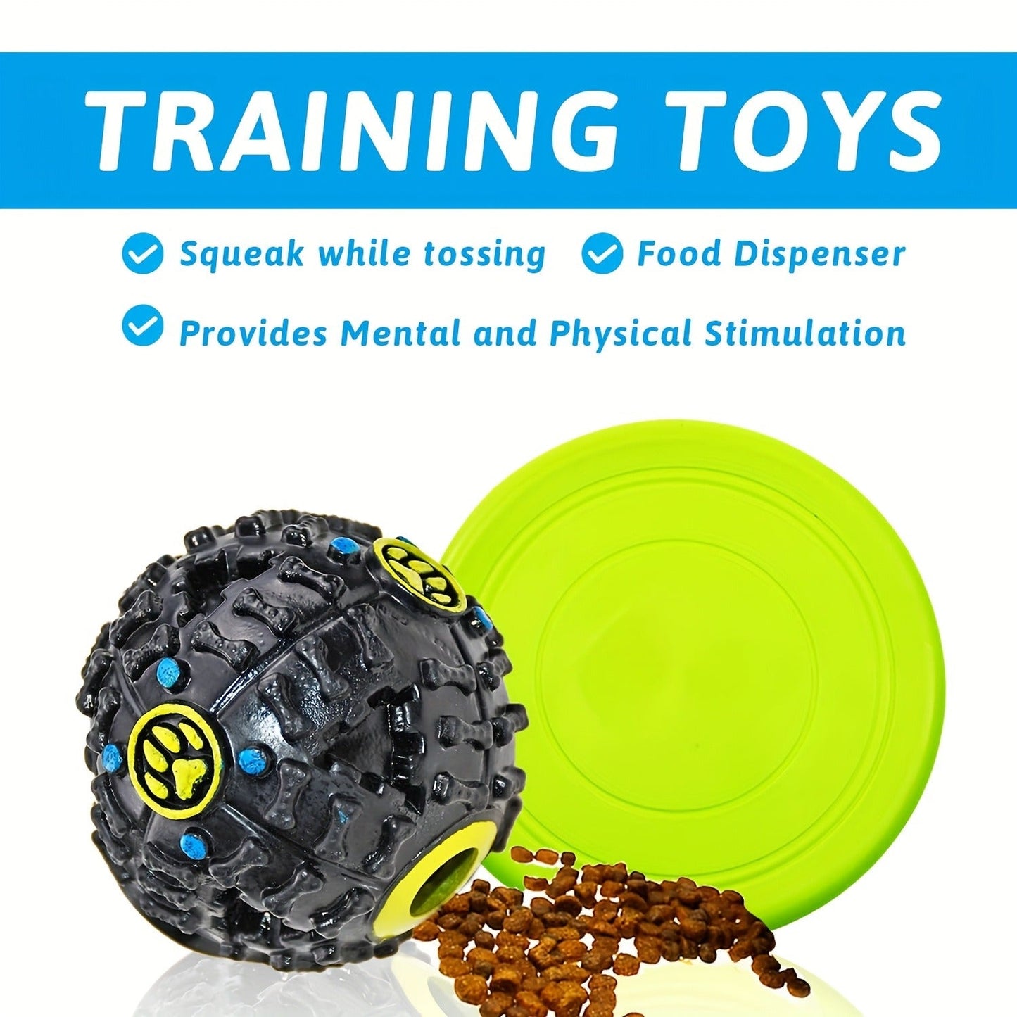 Puppy Chew Toys 16-Pack – Teething Bundle for Small Dogs & Aggressive Chewers with Squeaky Toys & IQ Treat Ball