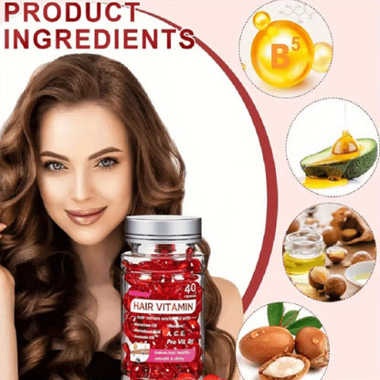 Three-Piece OUIHOE Hair Care Set with Shampoo, Conditioner and Coordinated Capsule Product Pack