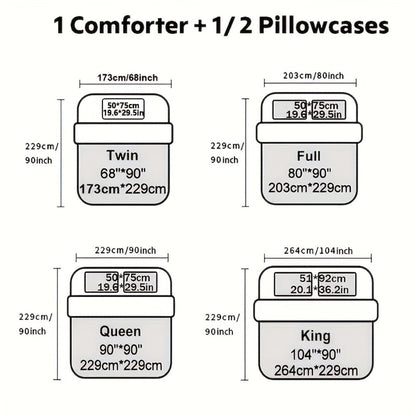 Quilt Coverlet Set 2-3 Piece Lightweight Microfiber Bedspread Coin Pattern Soft Skin-Friendly Anti-Allergy Machine Washable Twin Full Queen King
