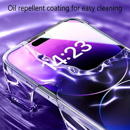 Screen Protector, 5-Piece Clear Tempered Glass Set with Dust-Free Installation Cabin for 28 Selected iPhone Model Options