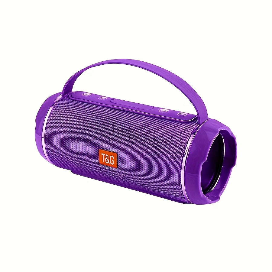 Bluetooth Speaker T&G TG116C 10W Model with Bluetooth 5.0, IPX4 Rating, TWS, USB, TF, FM and Type-C