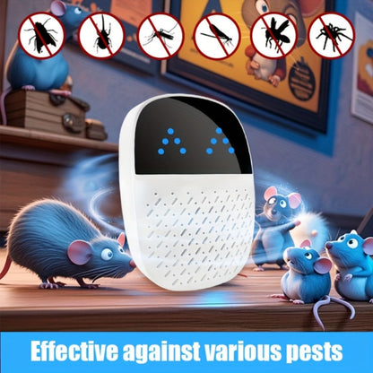 Ultrasonic Pest Repeller 4 Pack - Dual-Mode Indoor Plug-In Repellent for Mice, Spiders, Ants, Flies, Roaches | Wide Coverage for Home, Apartment & Dormitory