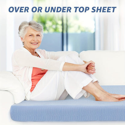 Washable Waterproof Bed Pads 2 Pack - Heavy Absorbency Reusable Incontinence Mattress Protector for Adults, Elderly & Pets | Bed, Sofa, Chair