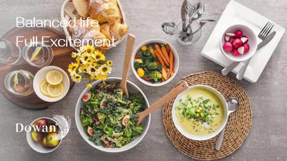 Ceramic Bowls Set 22oz White Porcelain - Dishwasher & Microwave Safe Soup Bowls for Kitchen, Cereal, Ramen, Oatmeal, Salad & Rice - Polished Finish Round Bowls Available in 4 or 6 Piece Sets