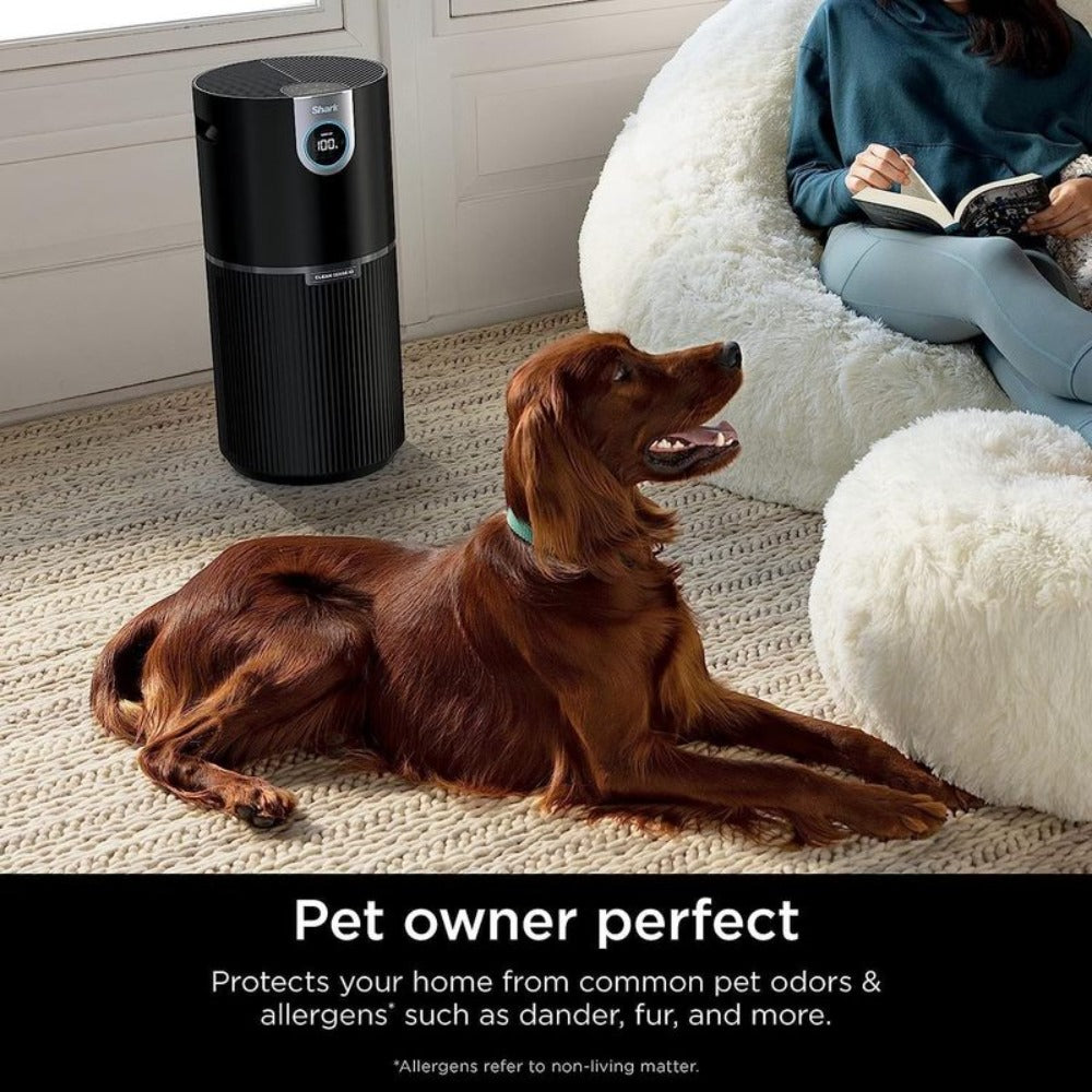 Air Purifier Shark R-UA205 with NANOSEAL HEPA, 1350 Sq Ft Source Value, Four Speeds and PM1 PM2.5 PM10 Sensor