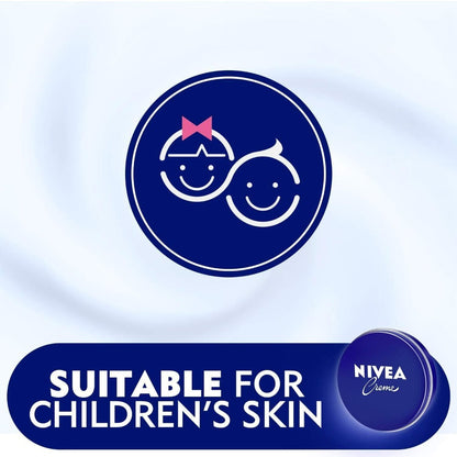 NIVEA Creme 150ml — All-Purpose Moisturizing Cream for Body Face & Hands | Deep Hydration for Dry & Sensitive Skin | Classic Daily Moisturizer with Eucerit | Dermatologist Tested Unisex Skin Care 5oz
