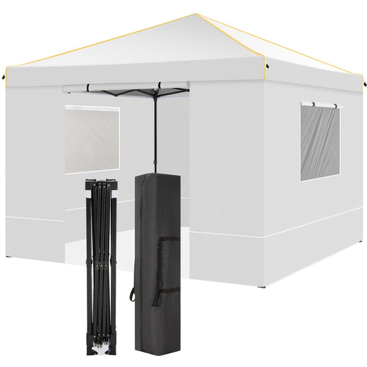 Pop Up Canopy Oxford UV Block Mesh Windows | Beach Camping Party Tent