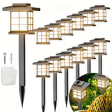 12-pack warm solar lights