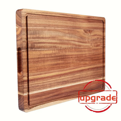 Cutting Board Bamboo-Look Juice-Groove Board with Five Size and Build Options for Prep or Serving